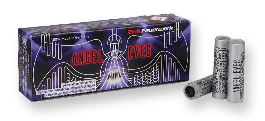 Angel Eyes Sternbombetten 20 tlg. Zink Feuerwerk