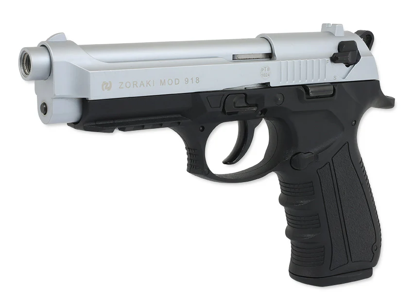 Zoraki 918 Matt Chrom Schreckschuss 9mm PAK