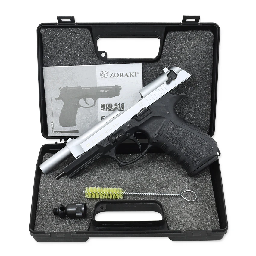 Zoraki 918 Matt Chrom Schreckschuss 9mm PAK - Image 3