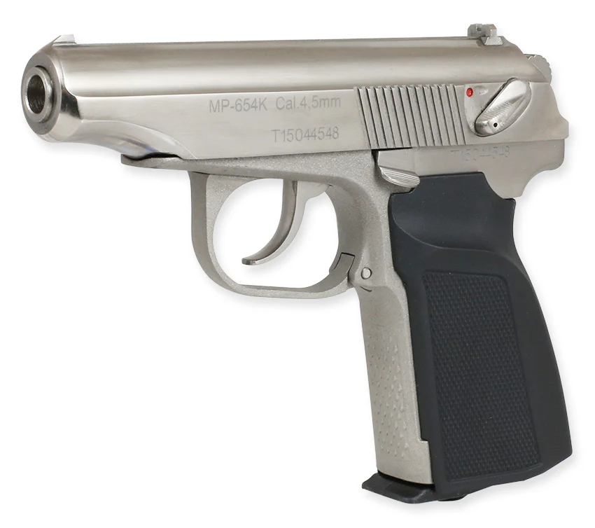 Baikal Makarov MP654 Stainless CO2 Luftpistole 4,5mm