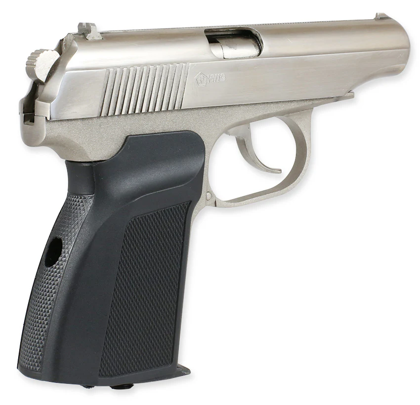 Baikal Makarov MP654 Stainless CO2 Luftpistole 4,5mm - Image 3