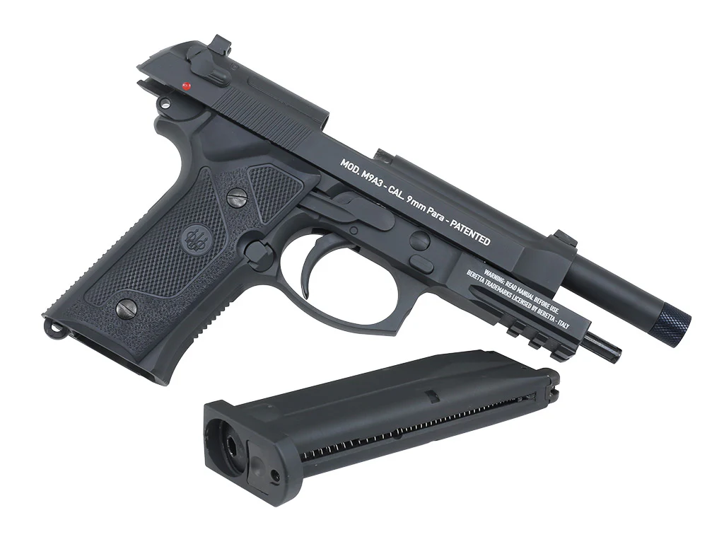 Beretta M9 A3 Vollmetall CO2 Blowback Luftpistole 4,5mm - Image 3