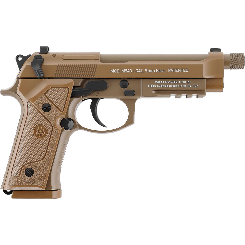 Beretta M9A3 FM FDE Vollmetall CO2 blowback Airsoft 6mm BB - Image 2