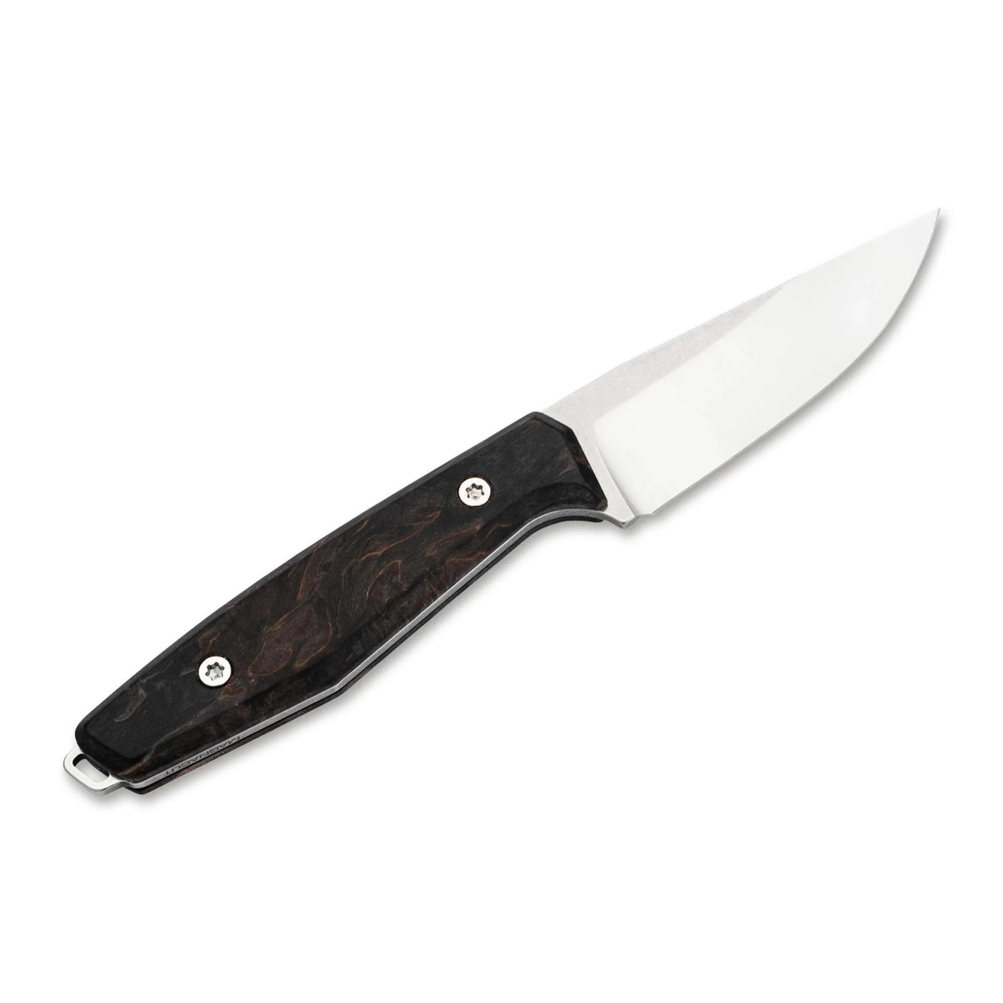 Böker AK1 Droppoint MagnaCut Maserbirke Black | EDC Messer - Image 2