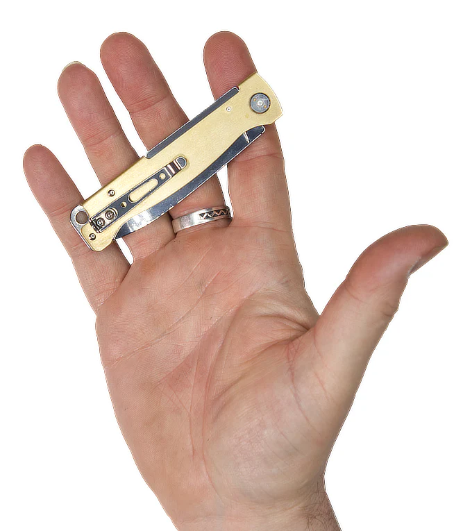 Böker Plus Atlas Brass Taschenmesser - Image 7