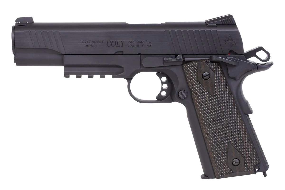 COLT 1911 Railgun CO2 Blowback Airsoftpistole 6mm BB
