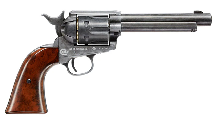 Colt Peacemaker Army 45 Antik CO2 SAA Revolver 4,5mm BB - Image 3