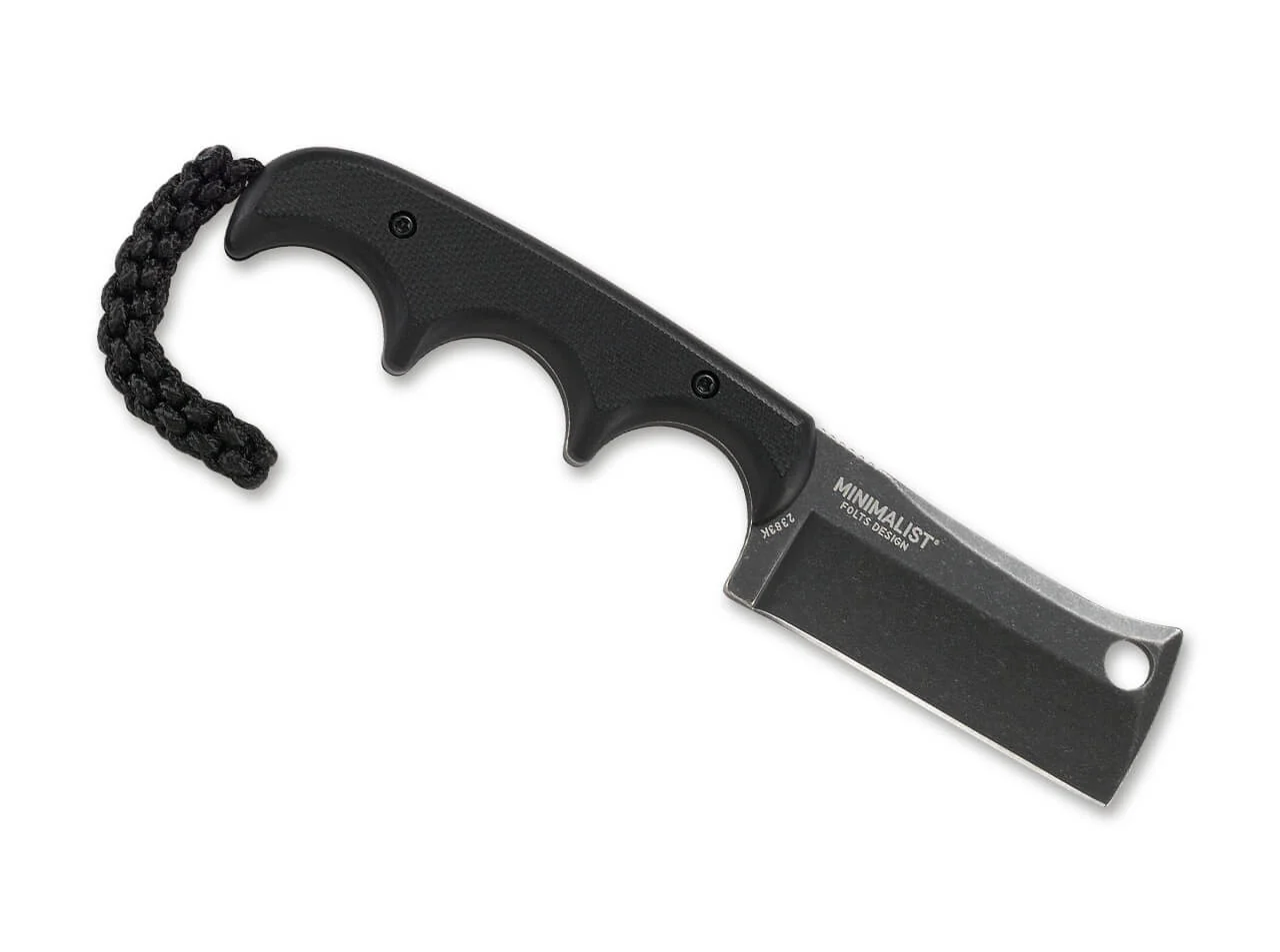 CRKT Minimalist Cleaver Blackout EDC Messer / Neck Knife - Image 3