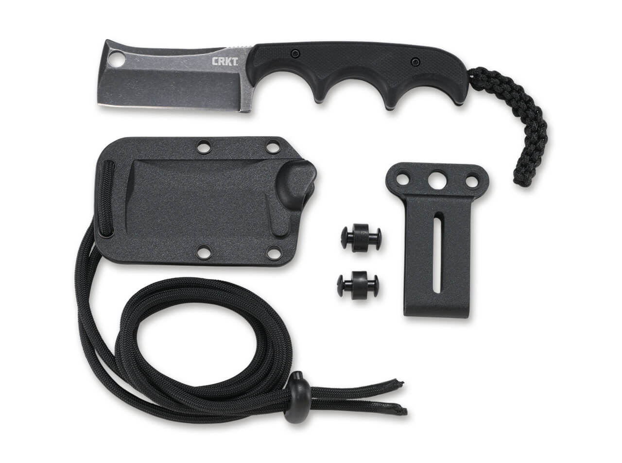 CRKT Minimalist Cleaver Blackout EDC Messer / Neck Knife - Image 8
