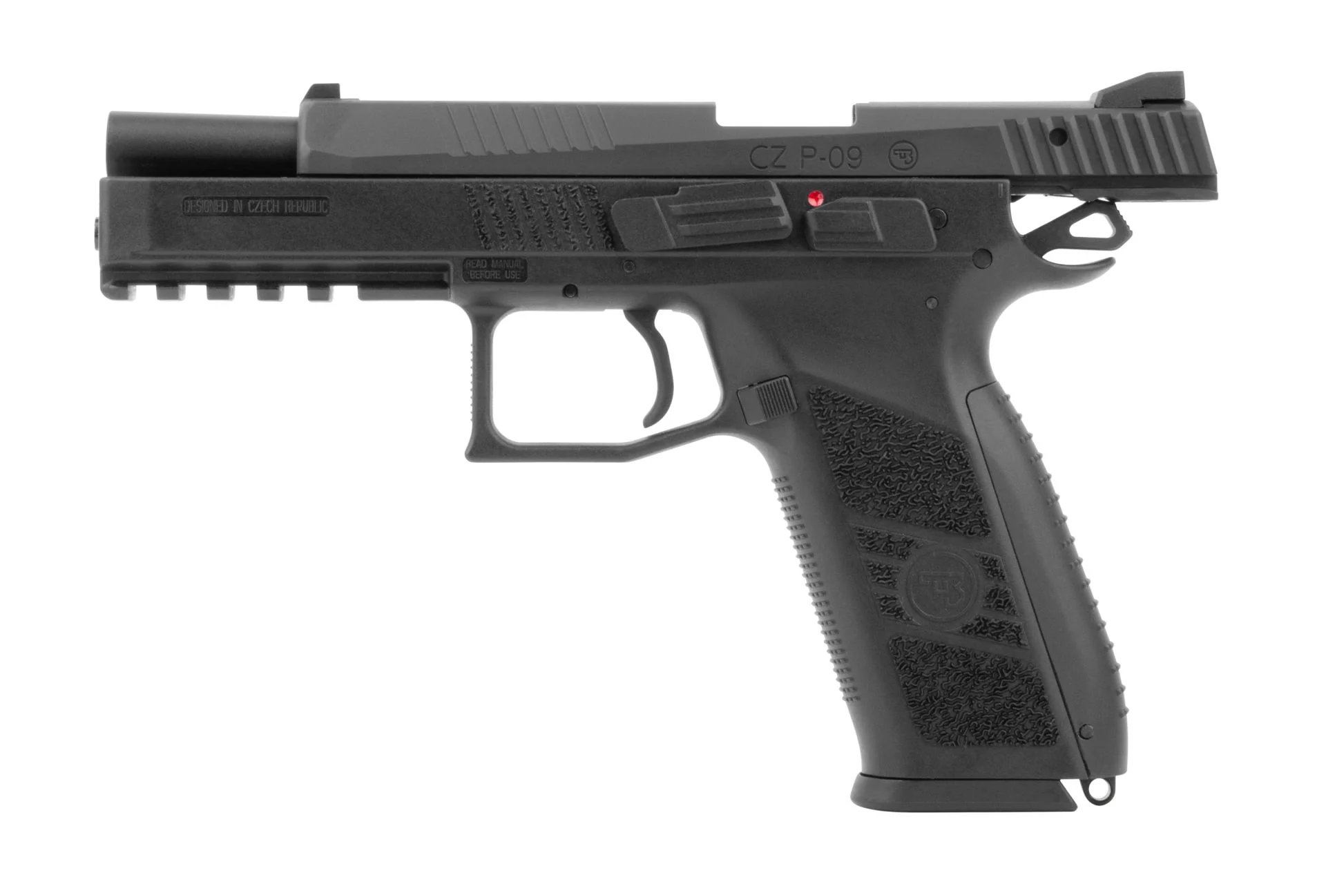 CZ 75 P-09 schwarz 6mm - Gas BlowBack GBB Airsoftpistole - Image 3