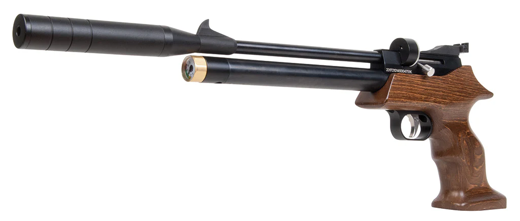 DIANA Bandit Pressluftpistole Kaliber 4,5mm mit Schalldämpfer und Regulator - Image 3