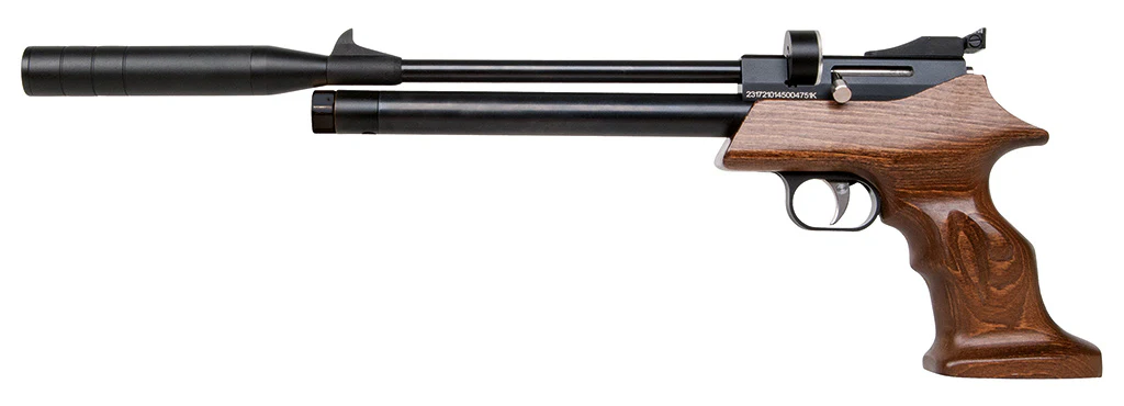 DIANA Bandit Pressluftpistole Kaliber 4,5mm mit Schalldämpfer und Regulator - Image 4