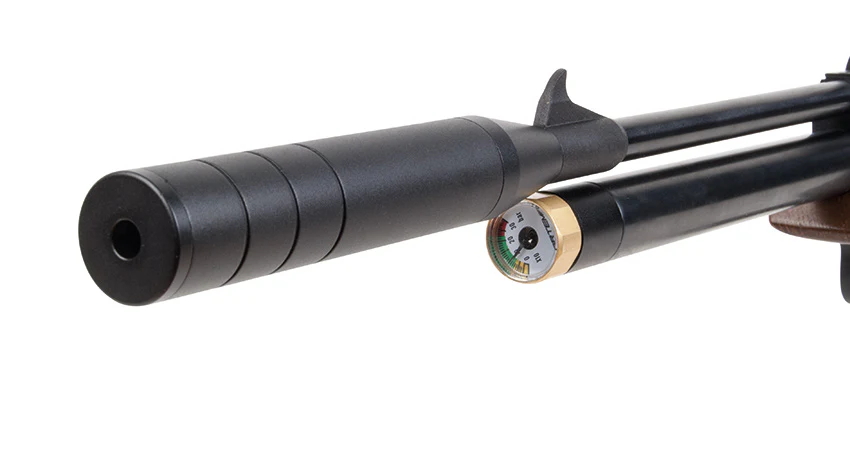 DIANA Bandit Pressluftpistole Kaliber 4,5mm mit Schalldämpfer und Regulator - Image 8