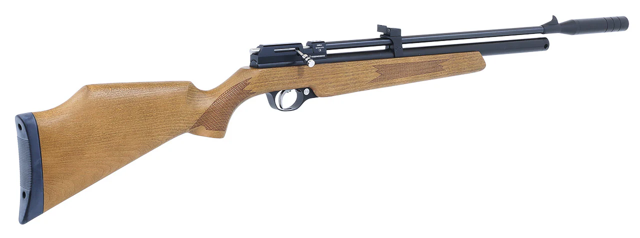 DIANA Stormrider Holz Pressluftgewehr Kaliber 4,5mm mit Schalldämpfer mit Regulator - Image 5