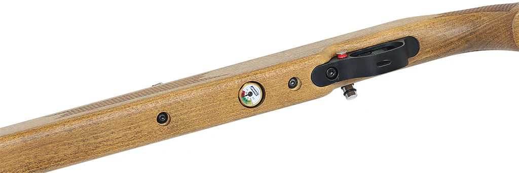 DIANA Stormrider Holz Pressluftgewehr Kaliber 4,5mm mit Schalldämpfer mit Regulator - Image 6