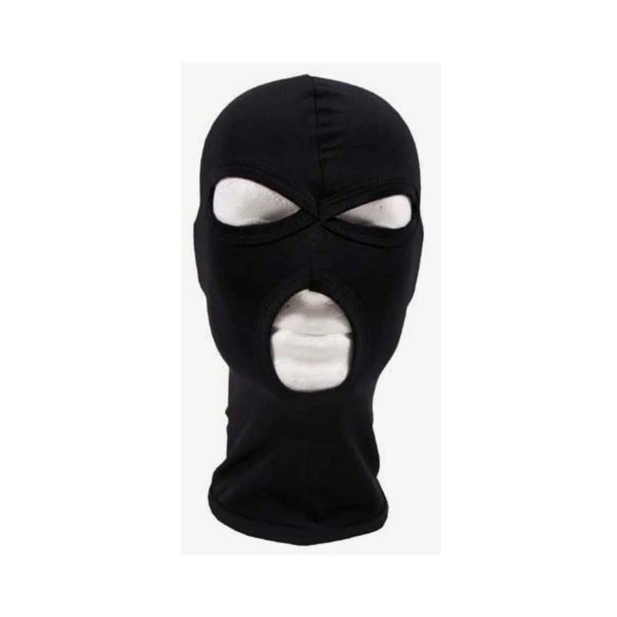 Dreiloch Kopfhaube Balaclava aus Elasthan