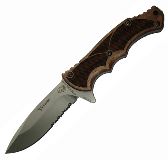 Eickhorn Venator Wood Outdoor Messer Inkl. Lederscheide - Image 8