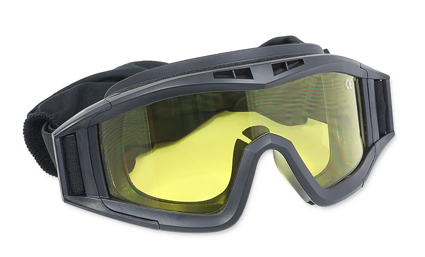 Elite Force MG 300 Taktische Brille mit Gittereinsatz und Scheiben gelb und klar - Image 6