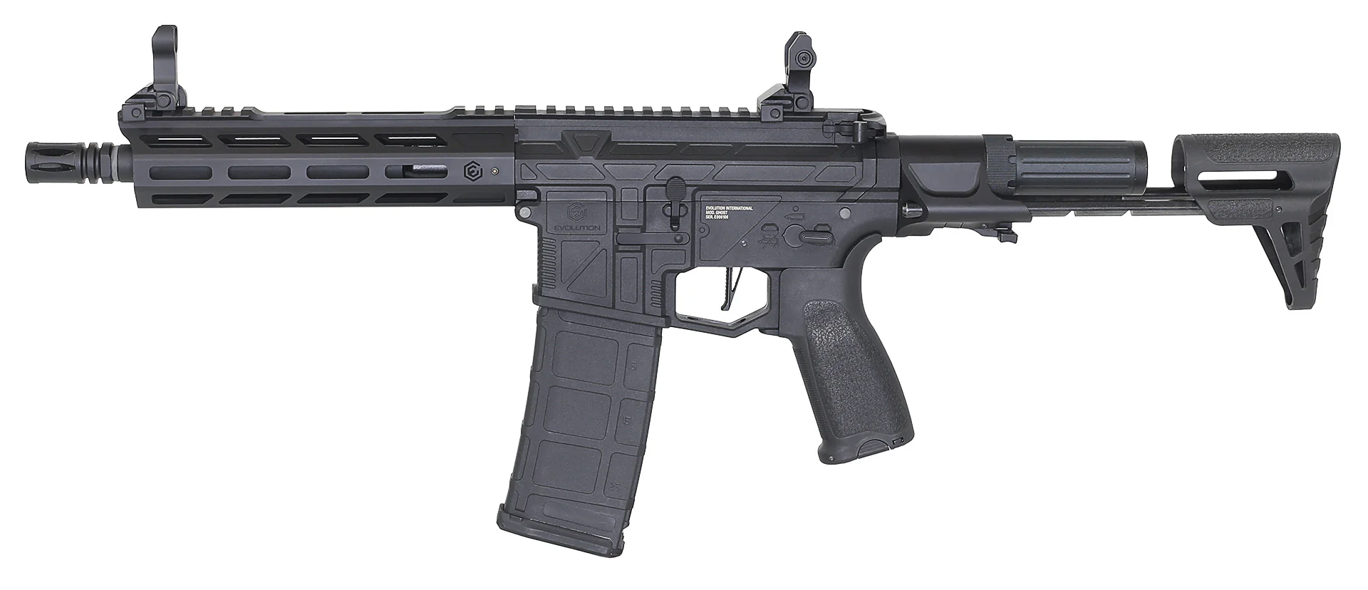 Evolution Ghost S EMR PDW Carbontech 6mm Airsoft S-AEG Gewehr