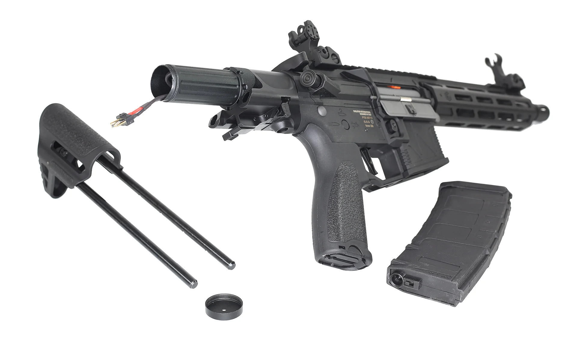 Evolution Ghost S EMR PDW Carbontech 6mm Airsoft S-AEG Gewehr - Image 6