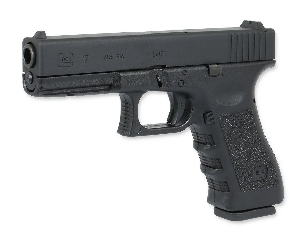Glock 17 Gasblowback Airsoftpistole Kaliber 6mm (VFC) - Original Lizenz + Markings