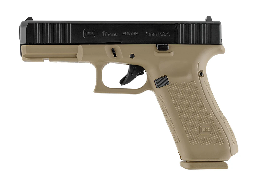 GLOCK 17 GEN5 Coyote Schreckschusspistole 9mm PAK