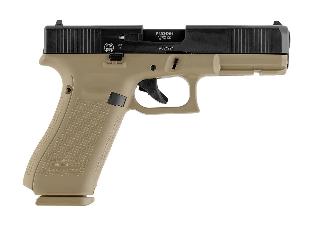 GLOCK 17 GEN5 Coyote Schreckschusspistole 9mm PAK - Image 4