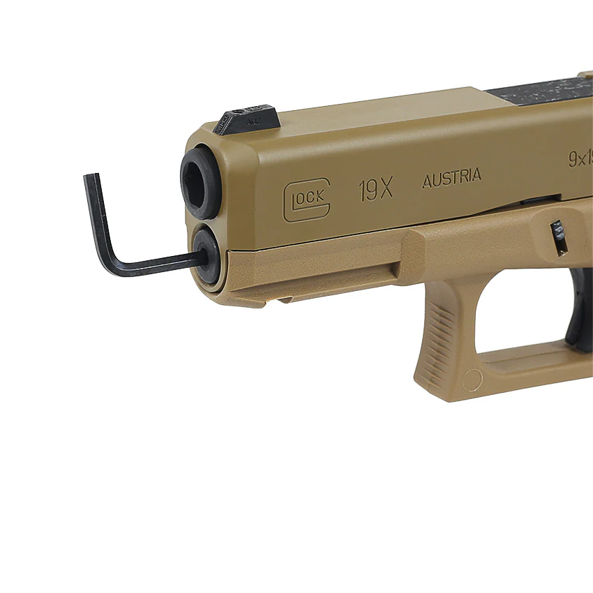Glock 19X Gasblowback Airsoftpistole Kaliber 6mm (VFC) - Original Lizenz + Markings - Image 7