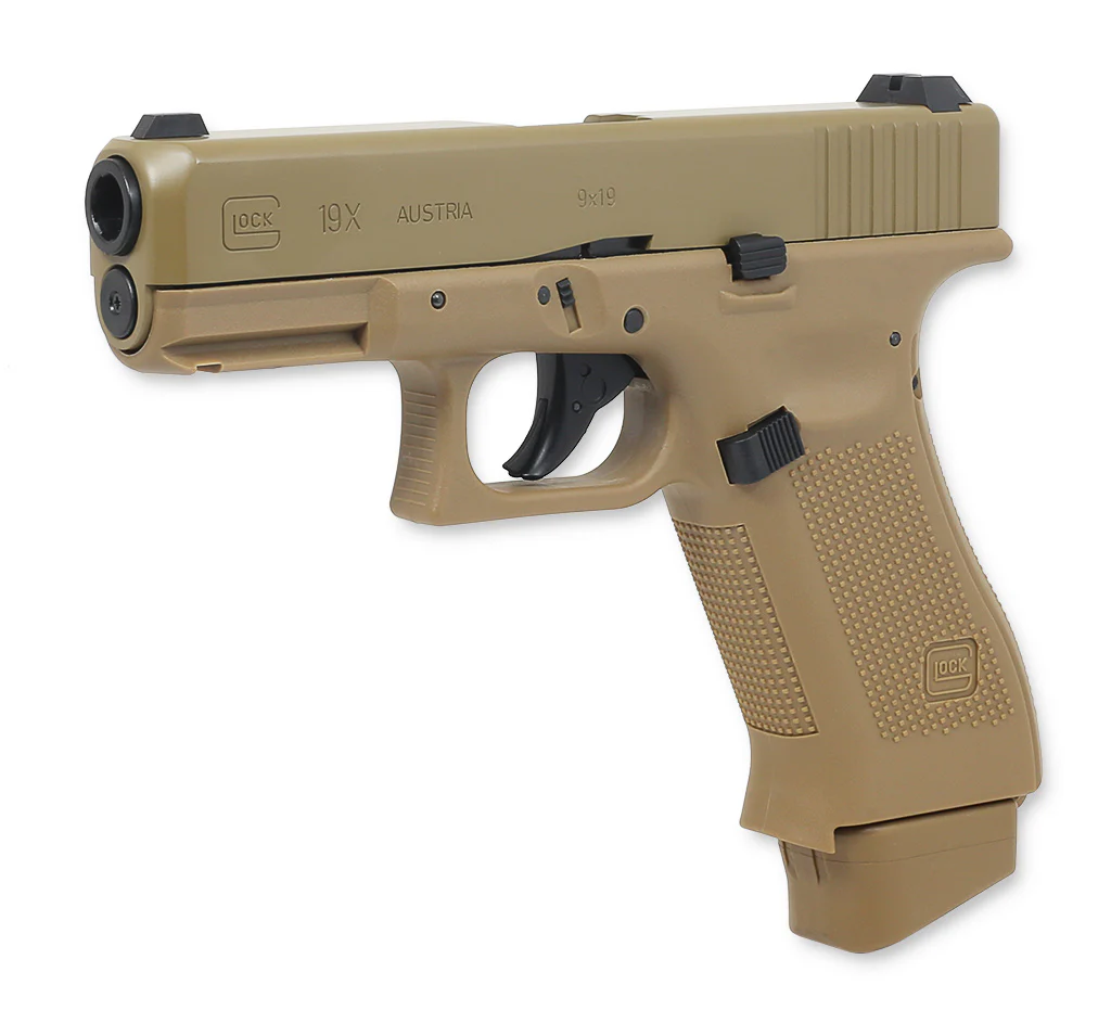 Glock 19X CO2 Blowback Airsoft 6mm Coyote