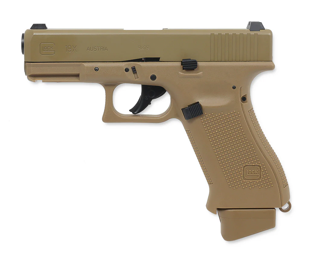 Glock 19X CO2 Blowback Airsoft 6mm Coyote - Image 4