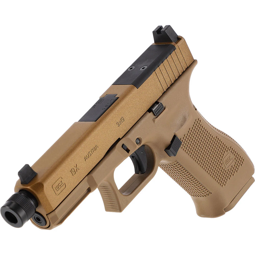 GLOCK 19X MOS CO₂ Blowback Luftpistole – 4,5 mm BB mit Optics Ready System - Image 5