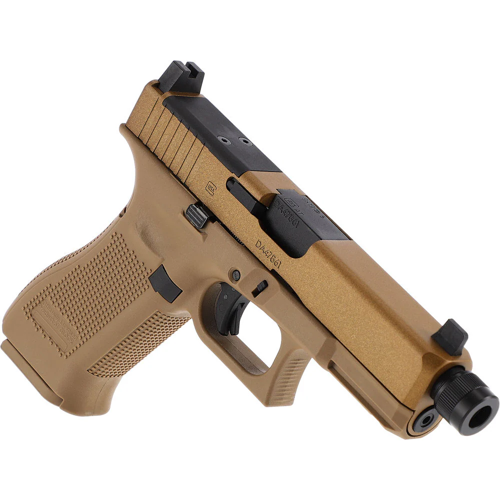 GLOCK 19X MOS CO₂ Blowback Luftpistole – 4,5 mm BB mit Optics Ready System - Image 6