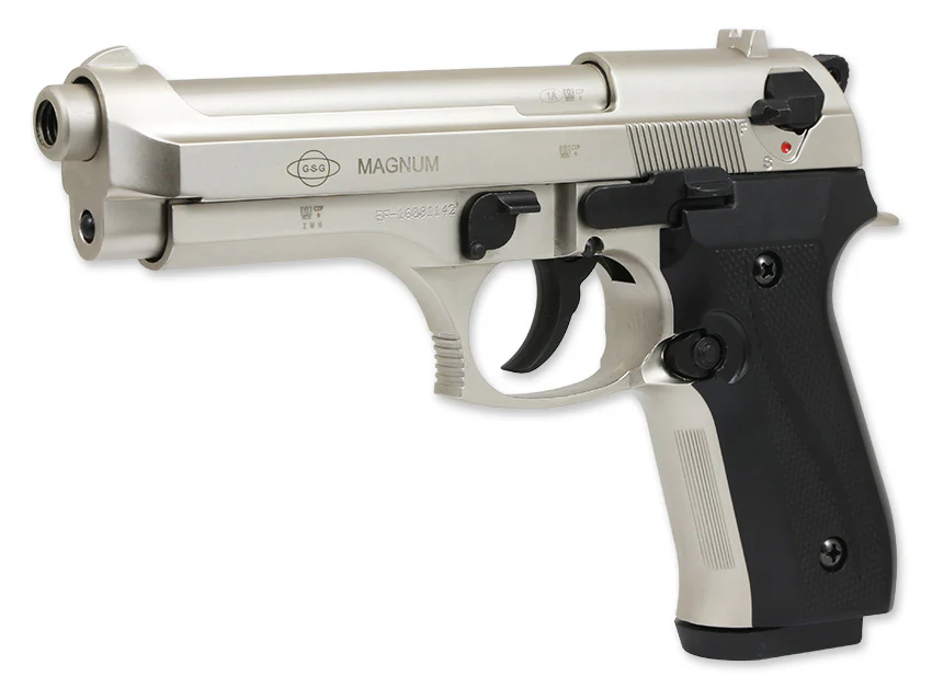 GSG Ekol Firat Magnum mattvernickelt 9mm PAK Schreckschuss - Image 4