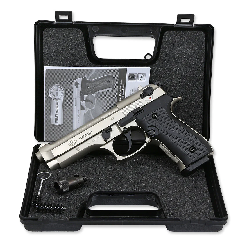 GSG Ekol Firat Magnum mattvernickelt 9mm PAK Schreckschuss - Image 6
