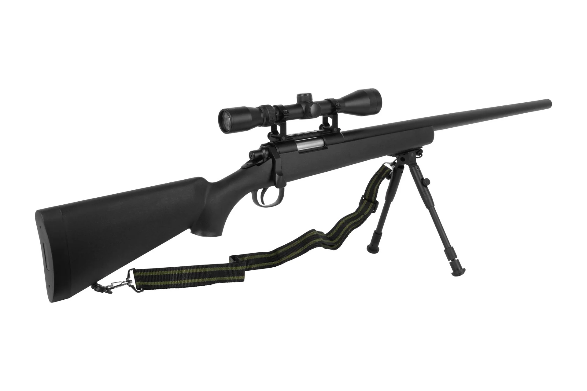 GSG MB03 Sniper Set Schwarz 6mm - Airsoft Federdruck - inkl. 3-9x40 Zielfernrohr - Image 4