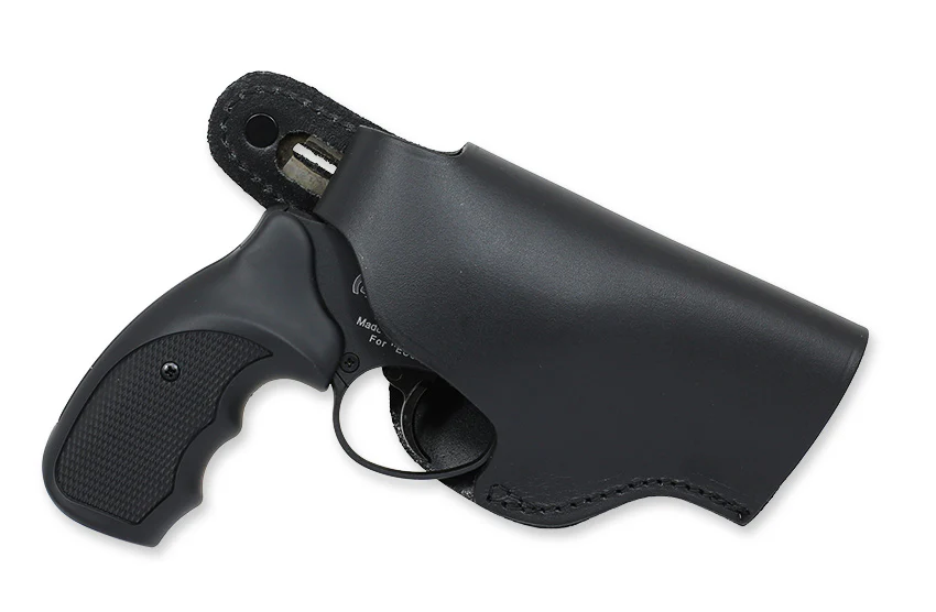 Gürtelholster Leder für 3 Zoll Revolver Röhm RG89 & Zoraki R1 - Image 2
