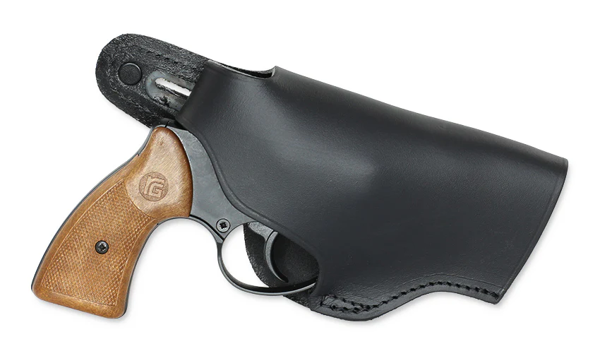 Gürtelholster Leder für 3 Zoll Revolver Röhm RG89 & Zoraki R1 - Image 5