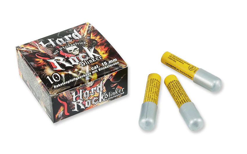 Hard Rock Blinker 10 tlg. Weco Feuerwerk für Schreckschuss