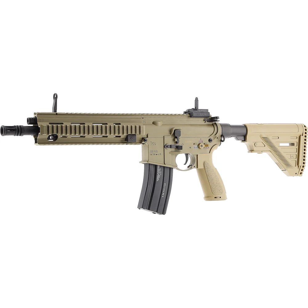 Heckler & Koch HK416 A5 Sportsline EyeTrace S-AEG – 6 mm BB Airsoftgewehr mit integriertem Tracer - grünbraun - Image 2