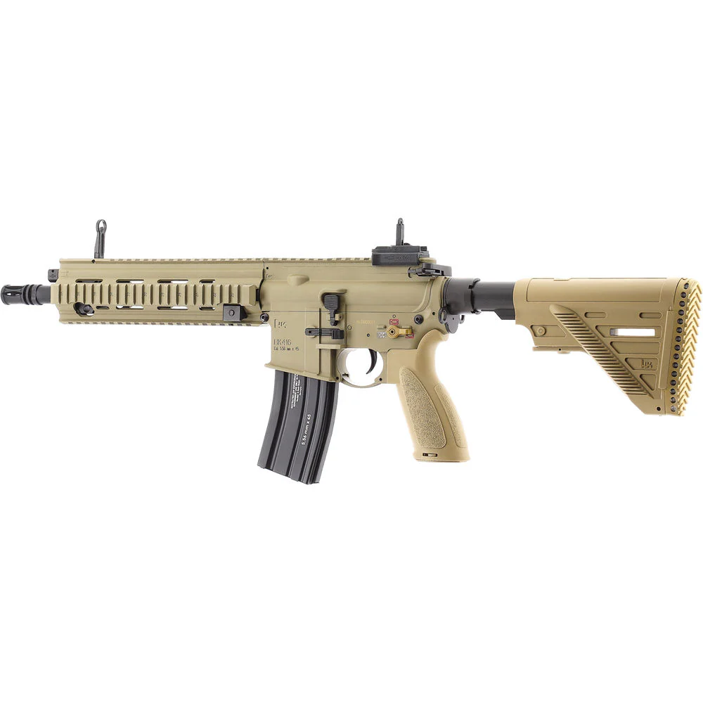 Heckler & Koch HK416 A5 Sportsline EyeTrace S-AEG – 6 mm BB Airsoftgewehr mit integriertem Tracer - grünbraun - Image 6