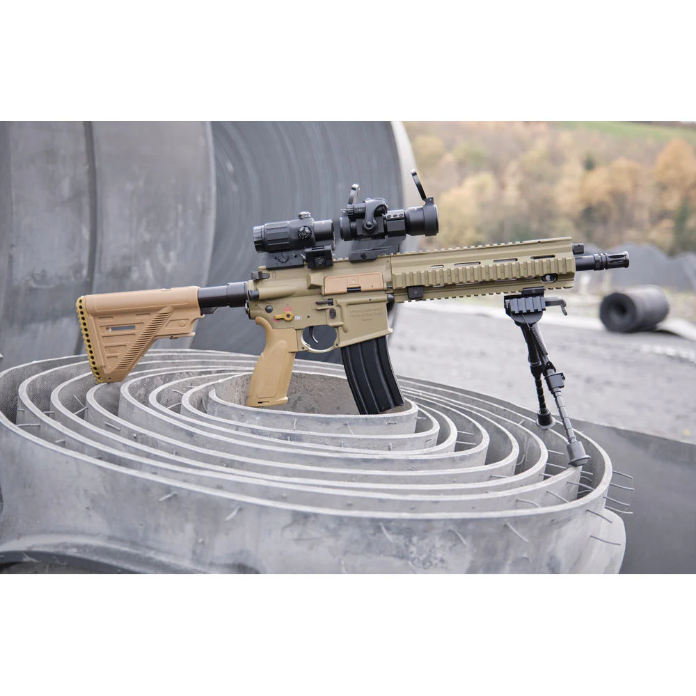 Heckler & Koch HK416 A5 Sportsline EyeTrace S-AEG – 6 mm BB Airsoftgewehr mit integriertem Tracer - grünbraun - Image 9