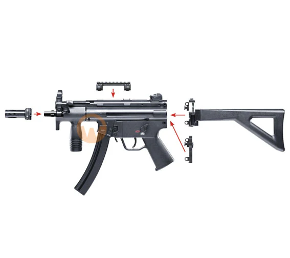Heckler & Koch MP5K PDW CO2 Luftpistole 4,5mm - Image 2