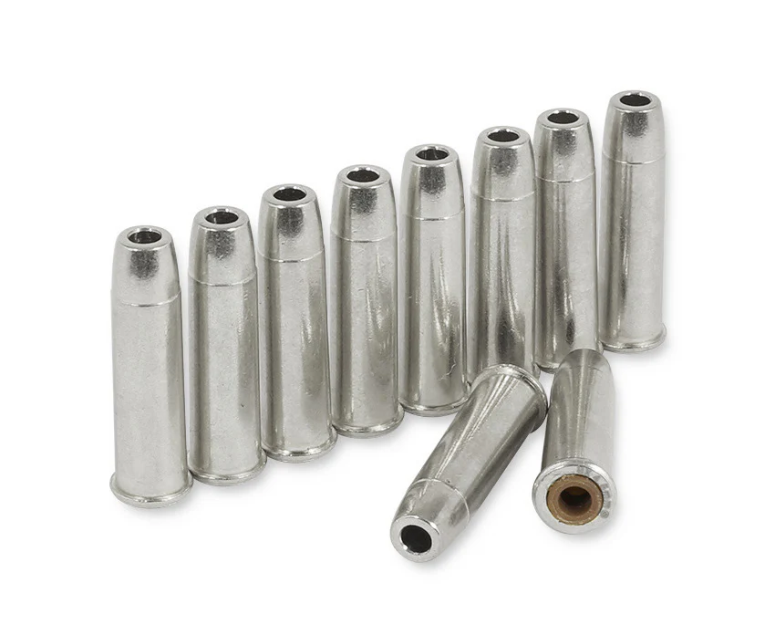 10 Ladehülsen für S&W M29 / S&W 629 / COLT SAA .45 Diabolo 4,5mm