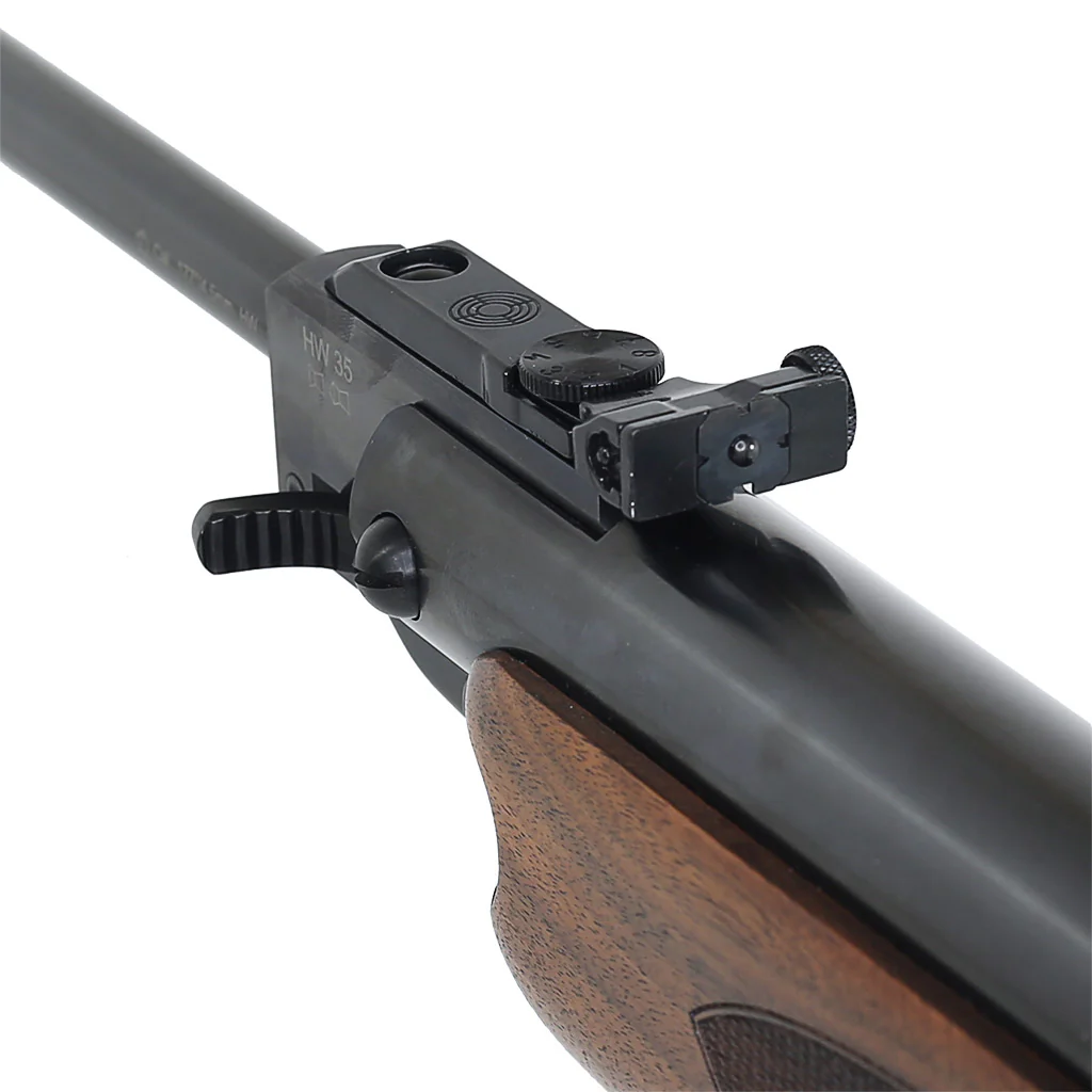 Weihrauch HW35E Luftgewehr 4,5mm mit Nussbaumschaft - Image 10