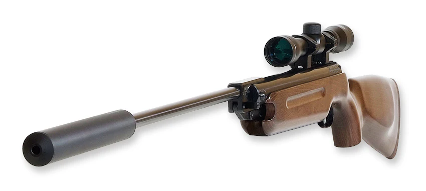 TOP ! Weihrauch HW35k Luftgewehr 4,5mm mit Schalldämpfer + ZF 4x32 - Image 2