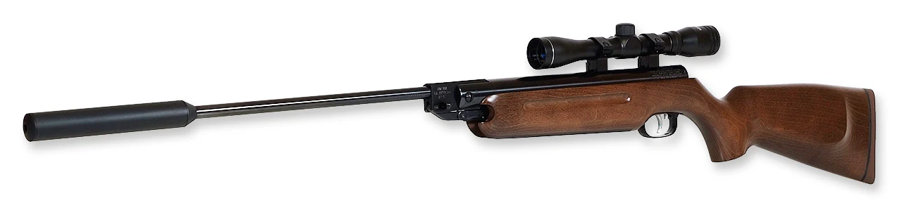 TOP ! Weihrauch HW35k Luftgewehr 4,5mm mit Schalldämpfer + ZF 4x32 - Image 3