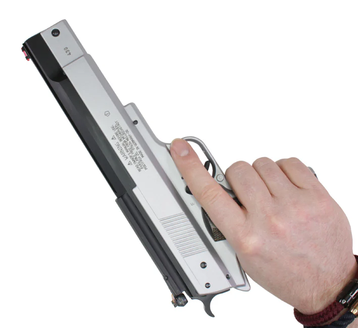 Luftpistole Weihrauch HW45 Stainless Look 5,5mm - Image 5