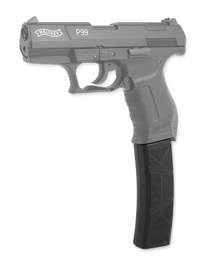 33 Schuss Magazin + Ladehilfe für Schreckschusspistolen Walther P99 und Walther PPQ M2 - Image 4