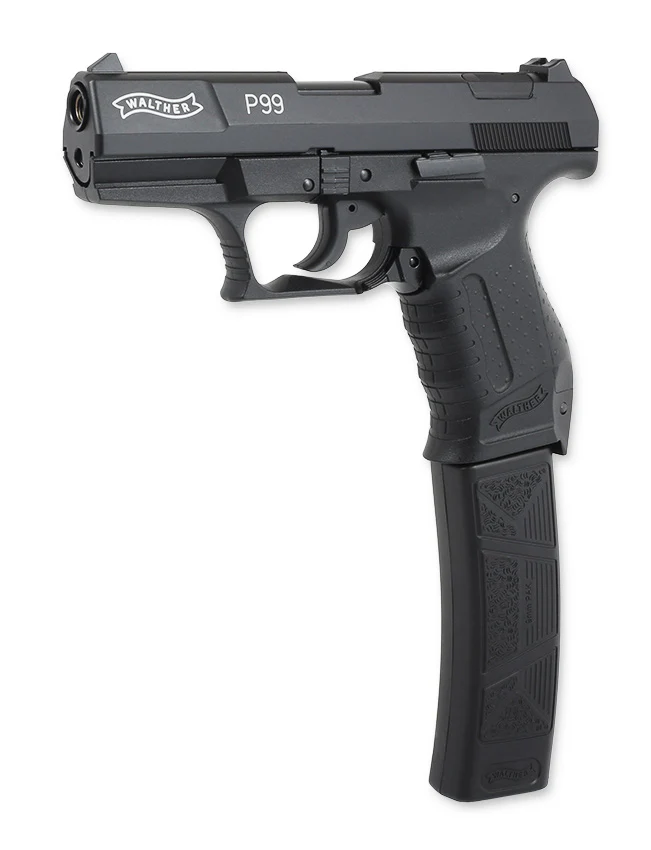 33 Schuss Magazin + Ladehilfe für Schreckschusspistolen Walther P99 und Walther PPQ M2 - Image 6