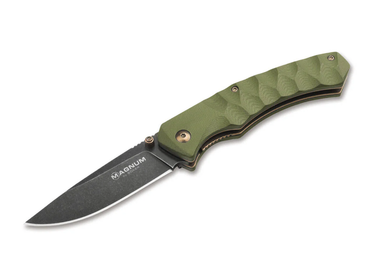 Magnum Iguanodon Taschenmesser – Rostfreier 440A Stahl, G10 Griff
